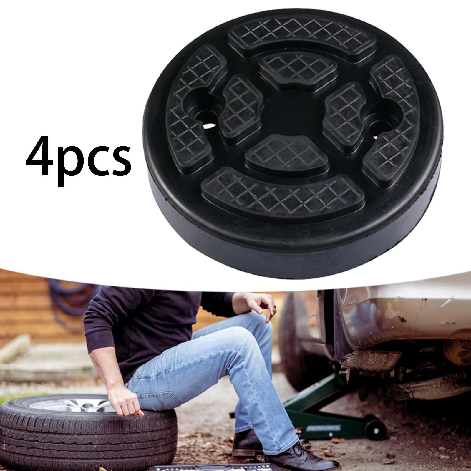 Car Lift - Jack Stand Rubber Pad Round Thick