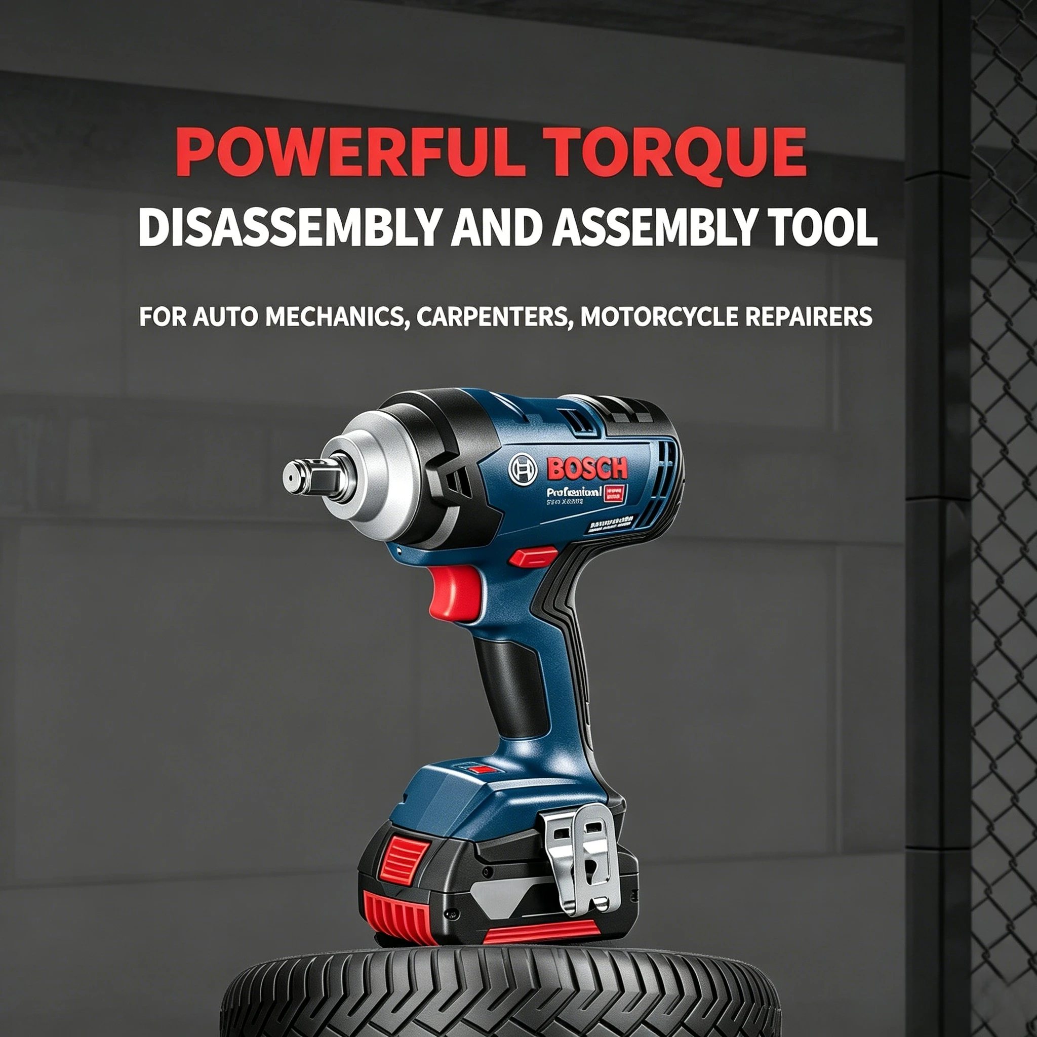 ‌Bosch GDS 18V-400 18V Brushle - đánh giá và giá Torque Wrench