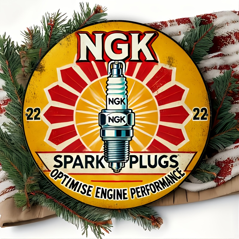 NGK Spark Plug Metal Tin Sign, - đánh giá và giá Spark Plug