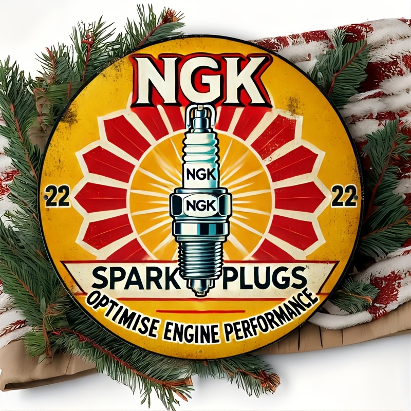 NGK Spark Plug Metal Tin Sign, - đánh giá và giá Spark Plug