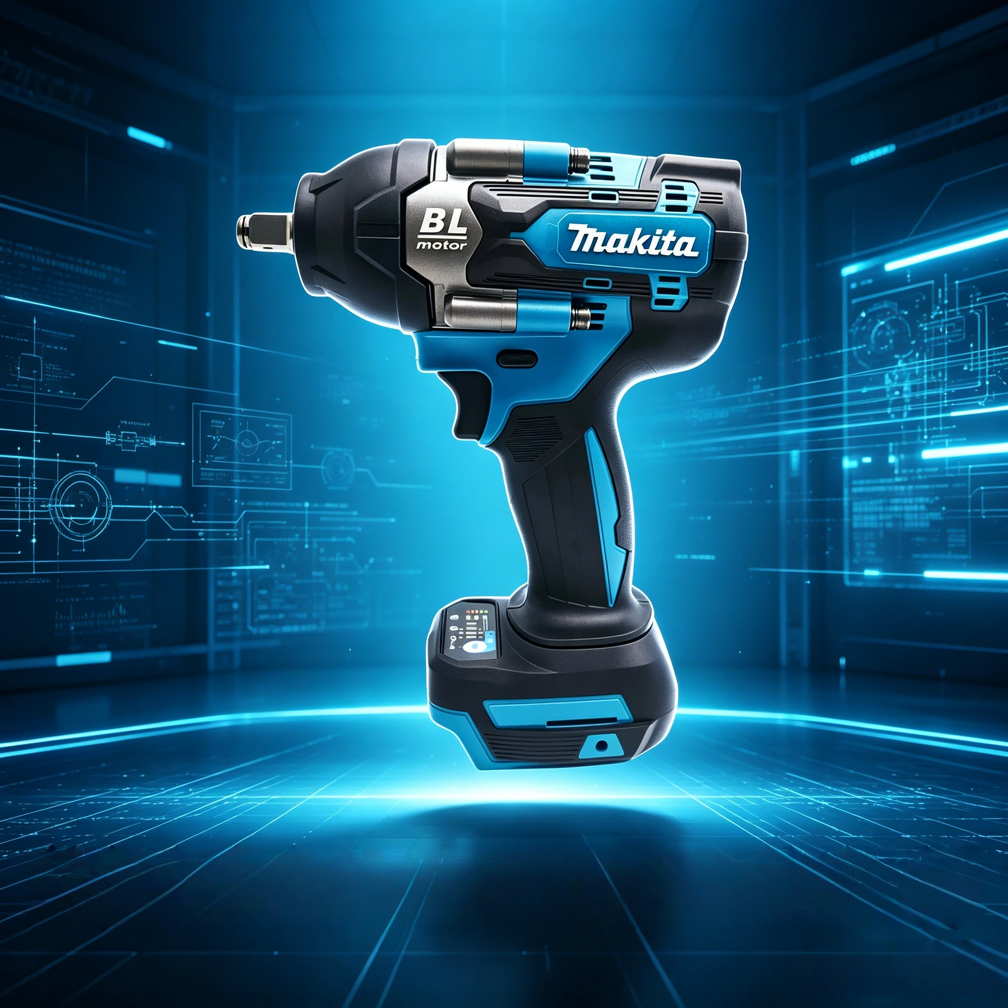 Makita DTW700 Cordless Brushle - đánh giá và giá Torque Wrench