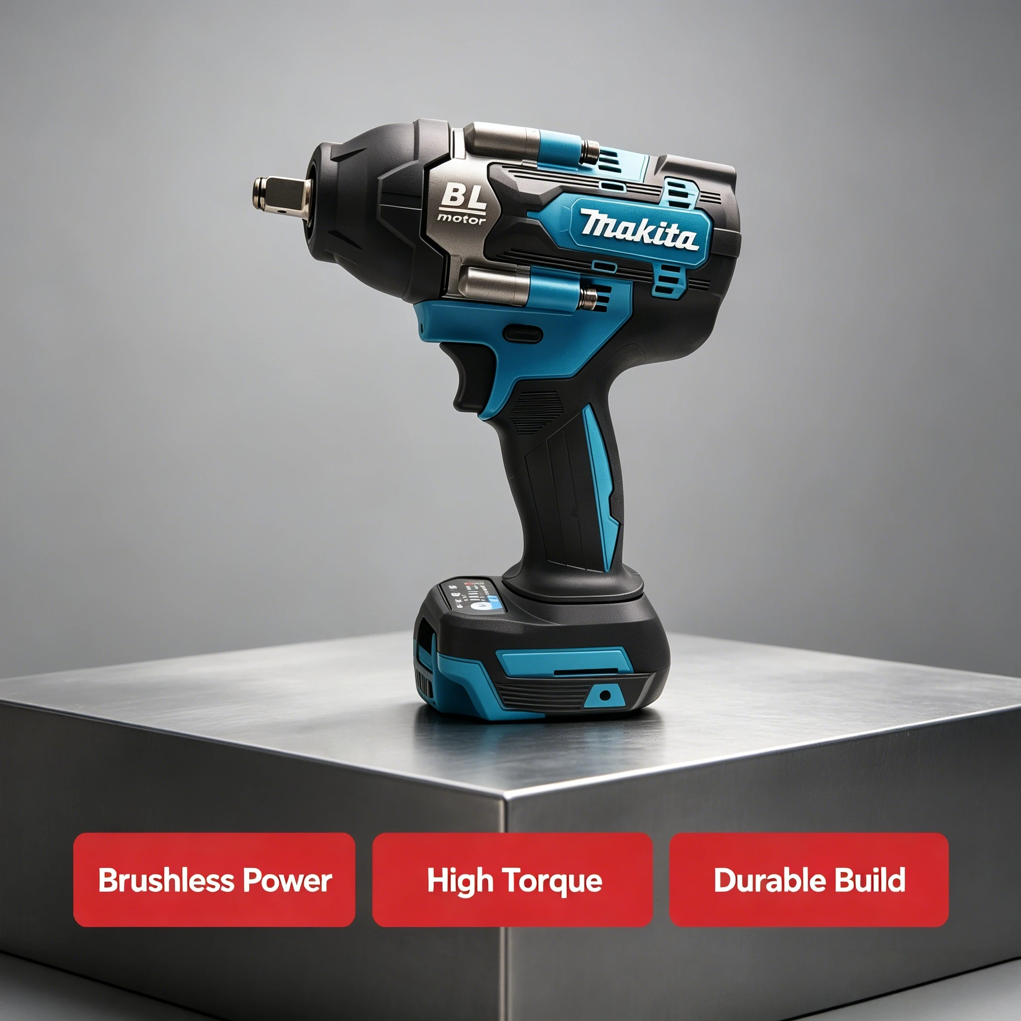 Makita DTW700 Cordless Brushle - đánh giá và giá Torque Wrench