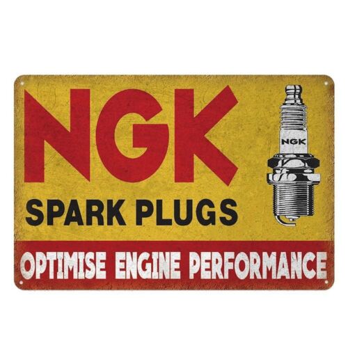 NGK Spark Plugs Tin Sign Retro - đánh giá và giá Spark Plug
