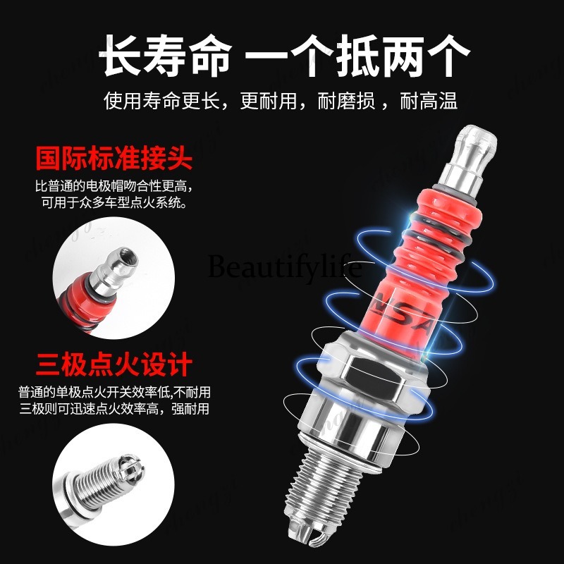 Motorcycle Parts Scooter A7TC  - đánh giá và giá Spark Plug