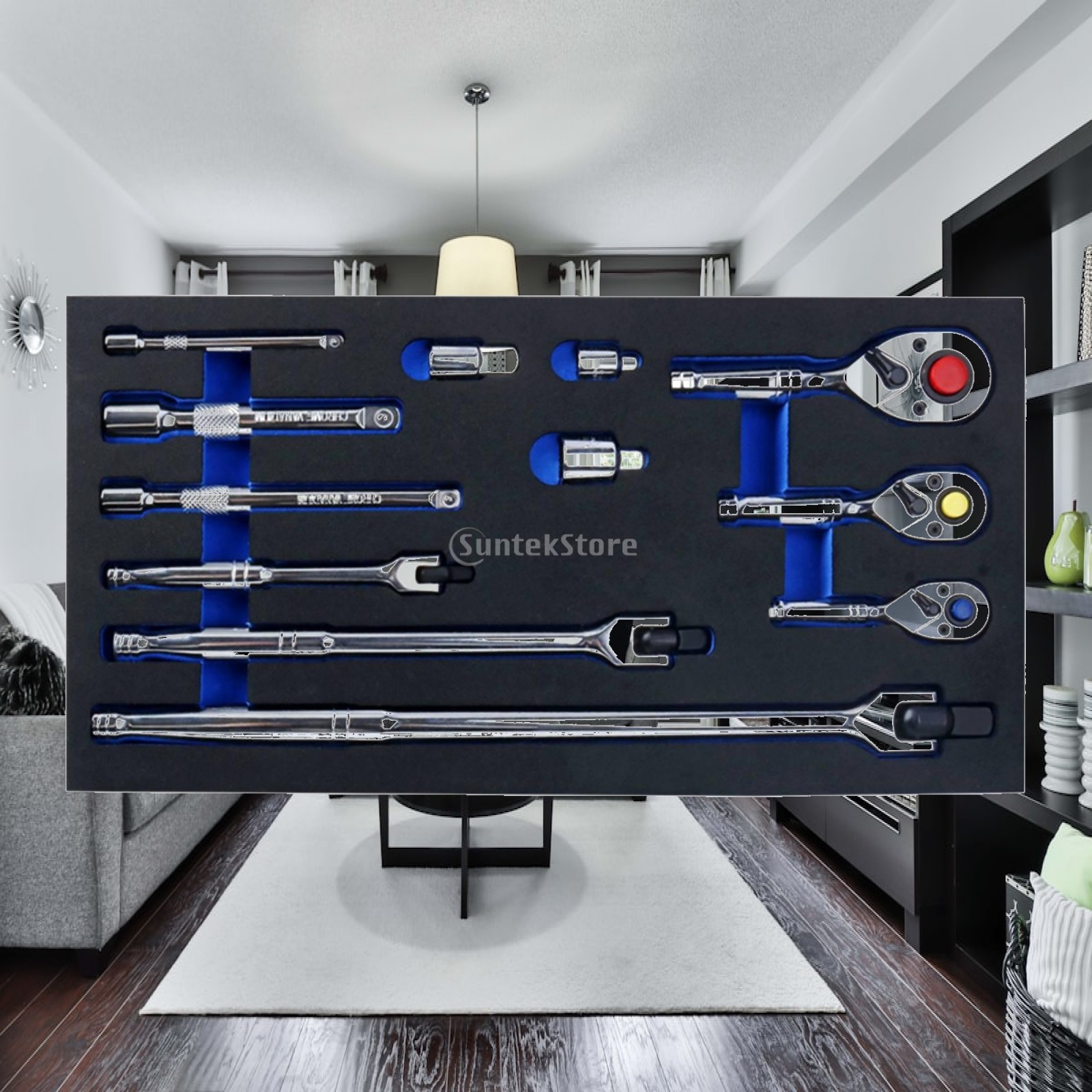 12 Pieces Ratchet Tool Assortm - đánh giá và giá Socket Set