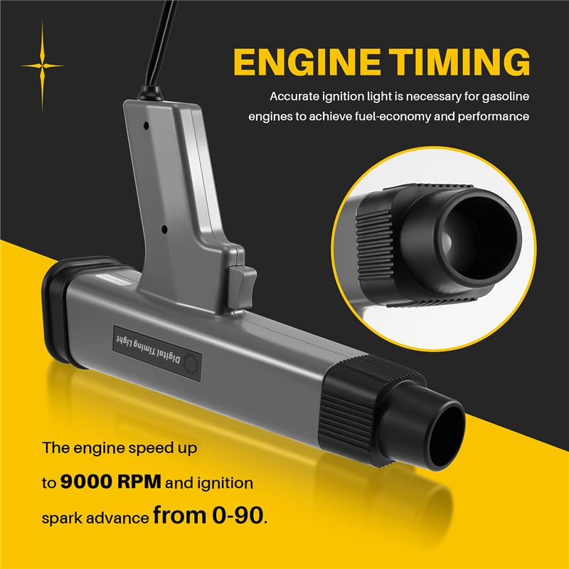 A22E-12V Car Digital Engine Ti - đánh giá và giá Timing Light Gun