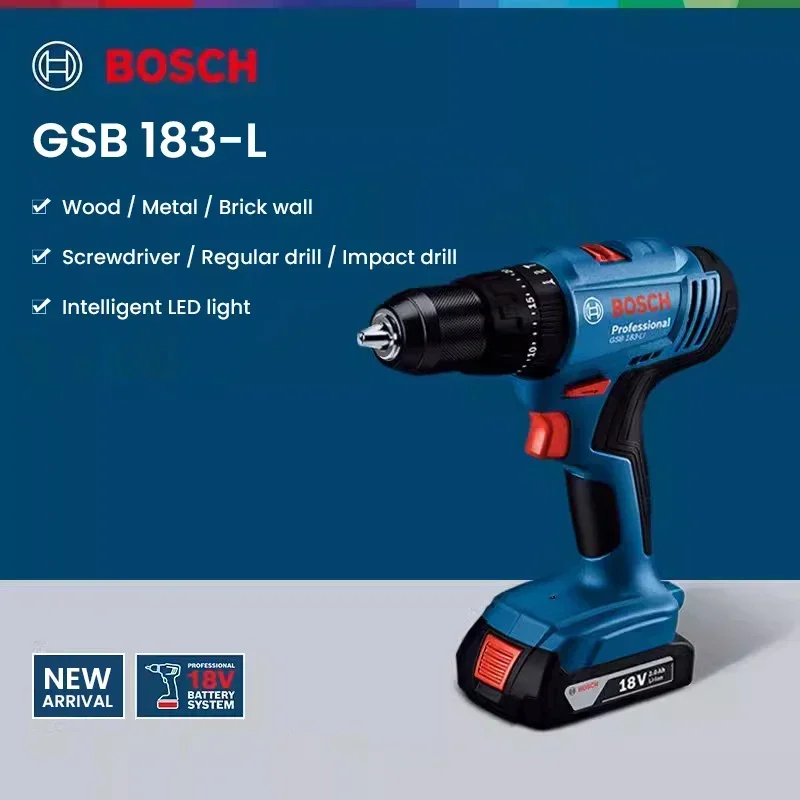 Bosch GSB183-LI 18V Cordless I - đánh giá và giá Torque Wrench