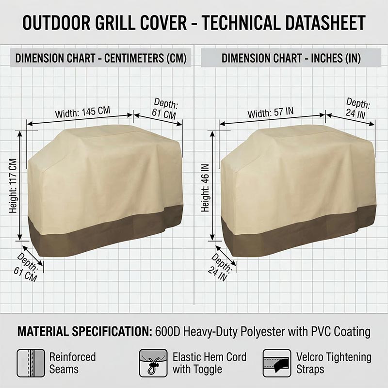 600D Outdoor Barbecue Cover,Wa - đánh giá và giá Spark Plug
