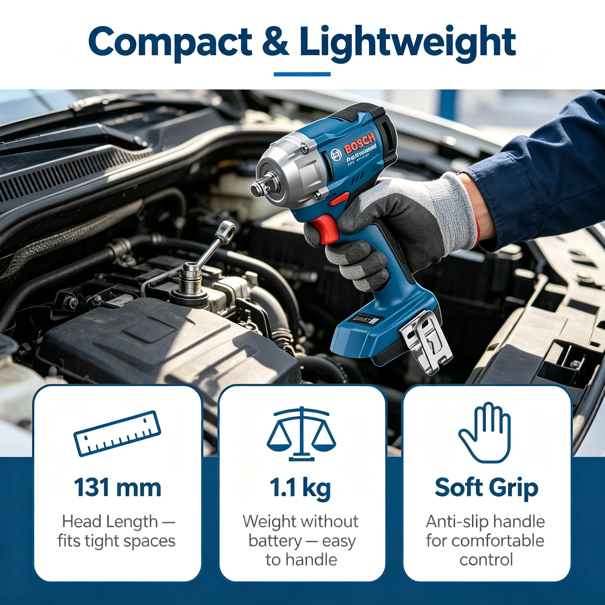 Bosch Professional GDS 18V-350 - đánh giá và giá Torque Wrench