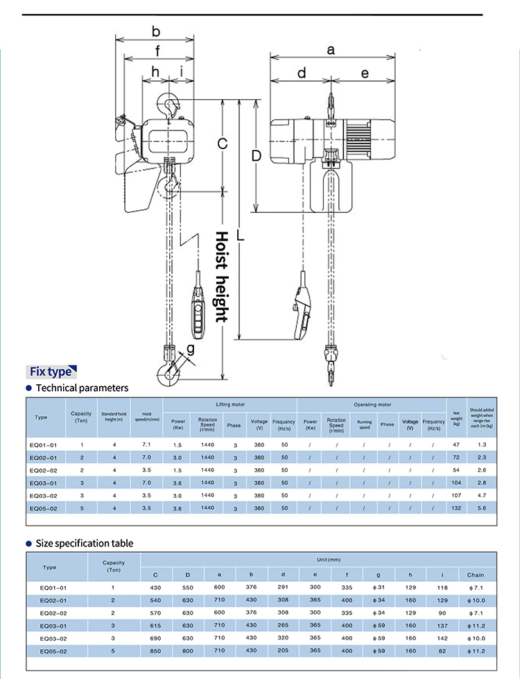 1T Electric Winch Hoist Cheap  - đánh giá và giá Car Jack