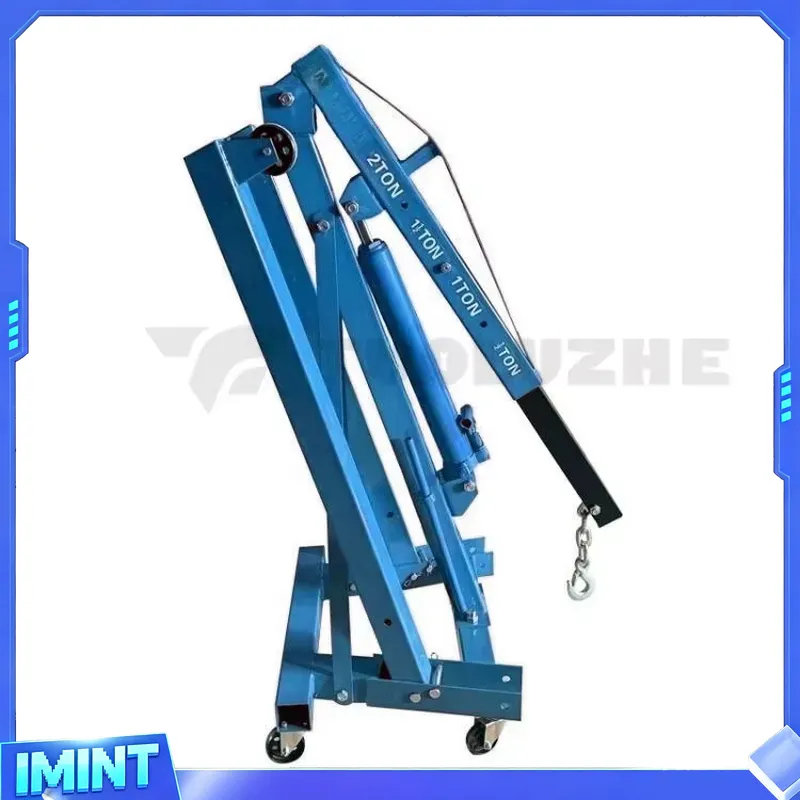 2-ton Foldable Blue Car Engine - đánh giá và giá Car Lift