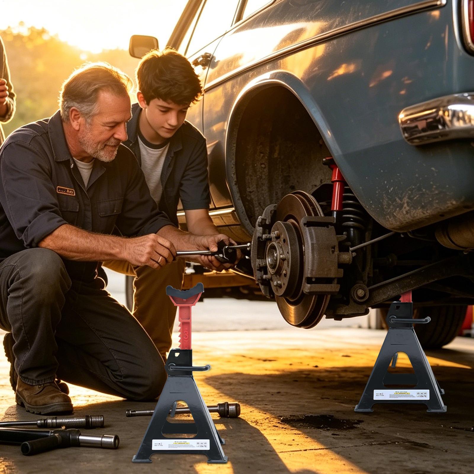 Truck Jack Stands 3 Ton/ 6 Ton - đánh giá và giá Car Lift